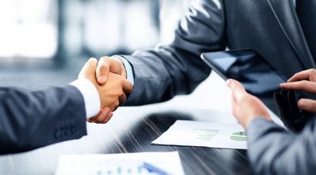 49572474 – business people shaking hands